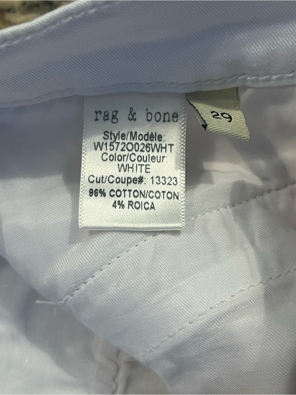 NWT Rag & Bone High Rise Biker Jeans - Picture 15 of 15